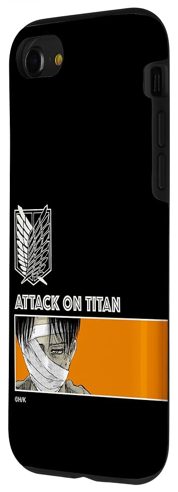 ★進撃の巨人スマホケース・リヴァイ&エレン★ 進撃の巨人 描き下ろしスマートフォンケース エレン&リヴァイ